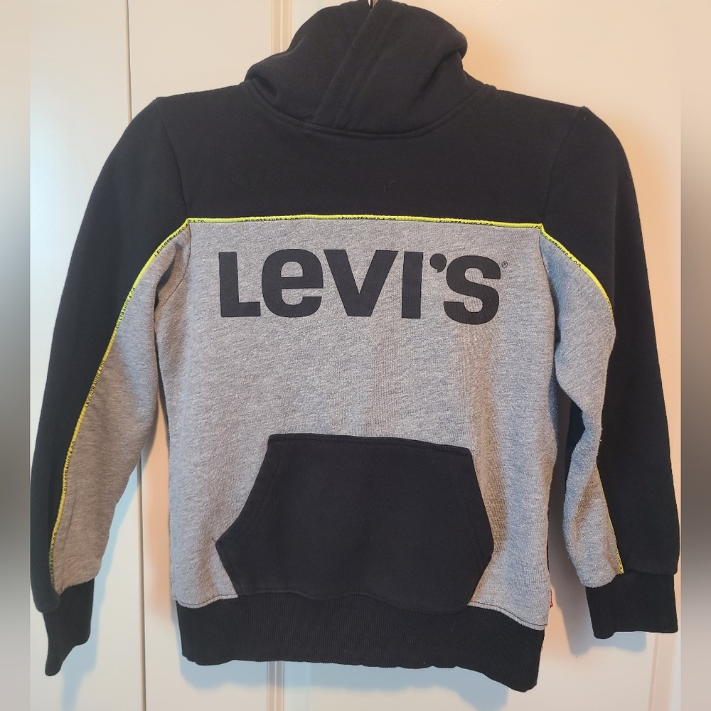 BOYS LEVI'S PIPED PULLOVER HOODIE